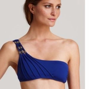 BECCA one shoulder bikini top